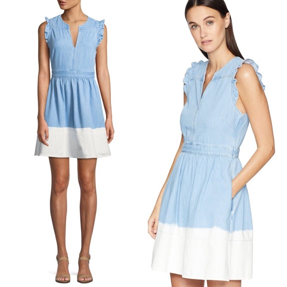 kate spade Dresses & Skirts - Kate Spade Dip Dye Denim Jean Dress